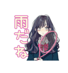 おしゃれJKのソフトテニス部（個別スタンプ：19）