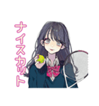 おしゃれJKのソフトテニス部（個別スタンプ：30）