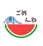 【でか文字☆夏】スイーツスタンプ（個別スタンプ：12）