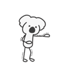 まいにちコアラ9▷10周年記念スタンプ（個別スタンプ：9）