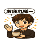 トワさんの大きい日常スタンプ（個別スタンプ：6）