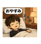 トワさんの大きい日常スタンプ（個別スタンプ：7）
