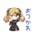 金髪ゴスロリの女の子★夏（個別スタンプ：8）