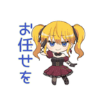 金髪ゴスロリの女の子★夏（個別スタンプ：31）