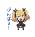 金髪ゴスロリの女の子★夏（個別スタンプ：38）