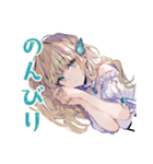 ふんわり女子の友達返信（個別スタンプ：28）