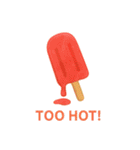 夏のくらし（ひんやりスイーツ）（個別スタンプ：33）