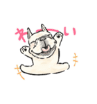 【動く】夏に使えるフレンチブルドッグ2（個別スタンプ：7）