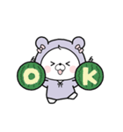 動く♪アクマちゃんの夏コーデ（個別スタンプ：5）