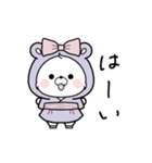 動く♪アクマちゃんの夏コーデ（個別スタンプ：9）
