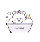 動く♪アクマちゃんの夏コーデ（個別スタンプ：12）