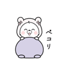 動く♪アクマちゃんの夏コーデ（個別スタンプ：16）