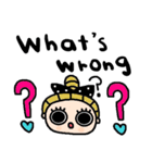 nenerin日常会話スタンプ288英語気遣い（個別スタンプ：22）