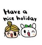 nenerin日常会話スタンプ288英語気遣い（個別スタンプ：33）
