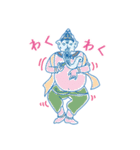 ヨガスタンプ1（個別スタンプ：4）