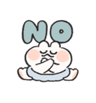 ばぶちゃんなうさぎときどきにんじん2（個別スタンプ：23）