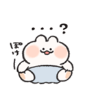 ばぶちゃんなうさぎときどきにんじん2（個別スタンプ：31）