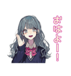 おしゃれJKの軽音楽部スタンプ（個別スタンプ：2）