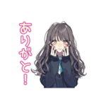 おしゃれJKの軽音楽部スタンプ（個別スタンプ：3）