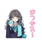 おしゃれJKの軽音楽部スタンプ（個別スタンプ：7）