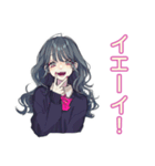 おしゃれJKの軽音楽部スタンプ（個別スタンプ：9）