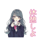おしゃれJKの軽音楽部スタンプ（個別スタンプ：13）