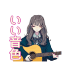 おしゃれJKの軽音楽部スタンプ（個別スタンプ：35）