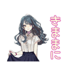 おしゃれJKの帰宅部ライフ♡（個別スタンプ：23）