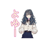 おしゃれJKの帰宅部ライフ♡（個別スタンプ：34）