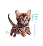 にゃんずベンガル（個別スタンプ：12）