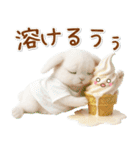 癒しウサギの「夏」の毎日（個別スタンプ：18）
