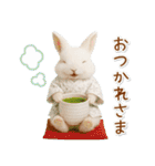癒しウサギの「夏」の毎日（個別スタンプ：36）