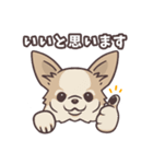 うちのイヌなど (ラブラドール＆チワワ)（個別スタンプ：14）