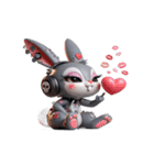 Rebunni 反抗うさぎはいい子を拒否（個別スタンプ：2）