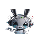 Rebunni 反抗うさぎはいい子を拒否（個別スタンプ：11）
