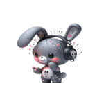 Rebunni 反抗うさぎはいい子を拒否（個別スタンプ：22）