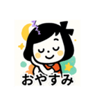 ボブGIRL☆元気いっぱいポップスタンプ（個別スタンプ：2）