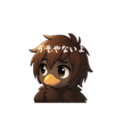 カラスのクロ子（個別スタンプ：8）