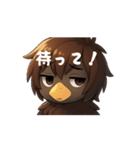 カラスのクロ子（個別スタンプ：10）