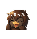 カラスのクロ子（個別スタンプ：12）