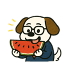 なんだか使える犬のスタンプ（個別スタンプ：5）