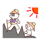 クマのお遍路さん（個別スタンプ：8）