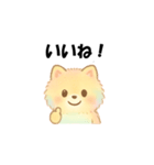 カラフルポメラニアン(通常)（個別スタンプ：31）