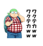死語ネットスラングを話すオタク（個別スタンプ：18）