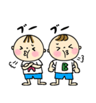なかよしツインズ♡男の子Ver.♡日常使い（個別スタンプ：22）