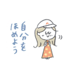 吹き出し♡優しい前向きマリーちゃん（個別スタンプ：10）