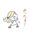 吹き出し♡優しい前向きマリーちゃん（個別スタンプ：32）