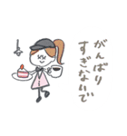 吹き出し♡優しい前向きマリーちゃん（個別スタンプ：39）