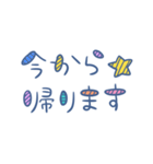 シンプルだけどお洒落風なデカ文字スタンプ（個別スタンプ：25）