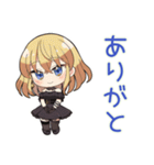 金髪ゴスロリの女の子★観劇会（個別スタンプ：3）